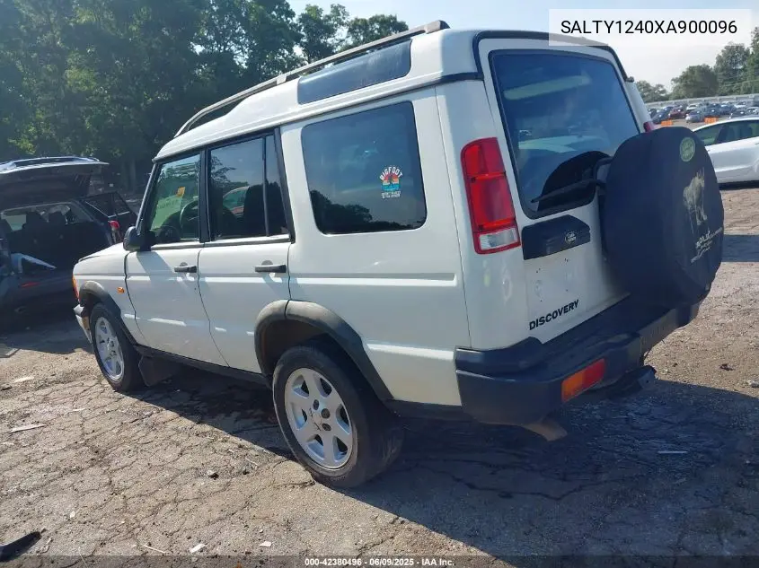 1999 Land Rover Discovery Series Ii VIN: SALTY1240XA900096 Lot: 42380496