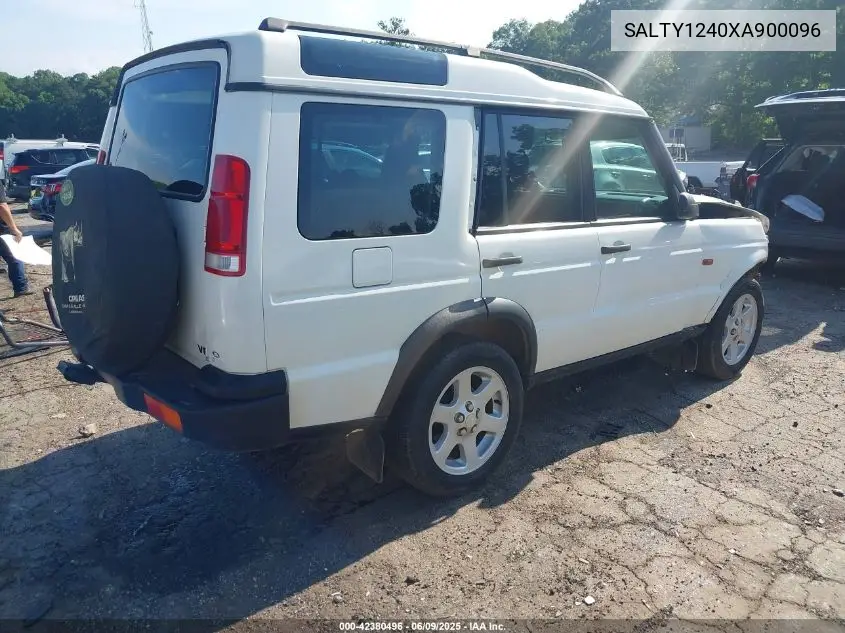 1999 Land Rover Discovery Series Ii VIN: SALTY1240XA900096 Lot: 42380496