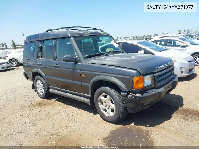 2000 Land Rover Discovery Series Ii Cloth/Series Ii Leather VIN: SALTY154XYA271377 Lot: 42493291