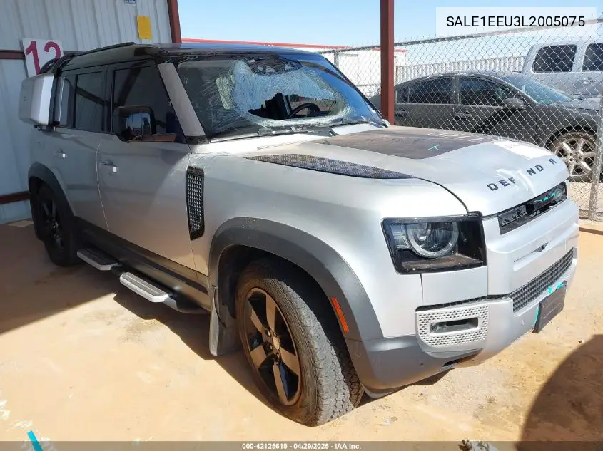 2020 Land Rover Defender 110 First Edition/110 Hse VIN: SALE1EEU3L2005075 Lot: 42125619