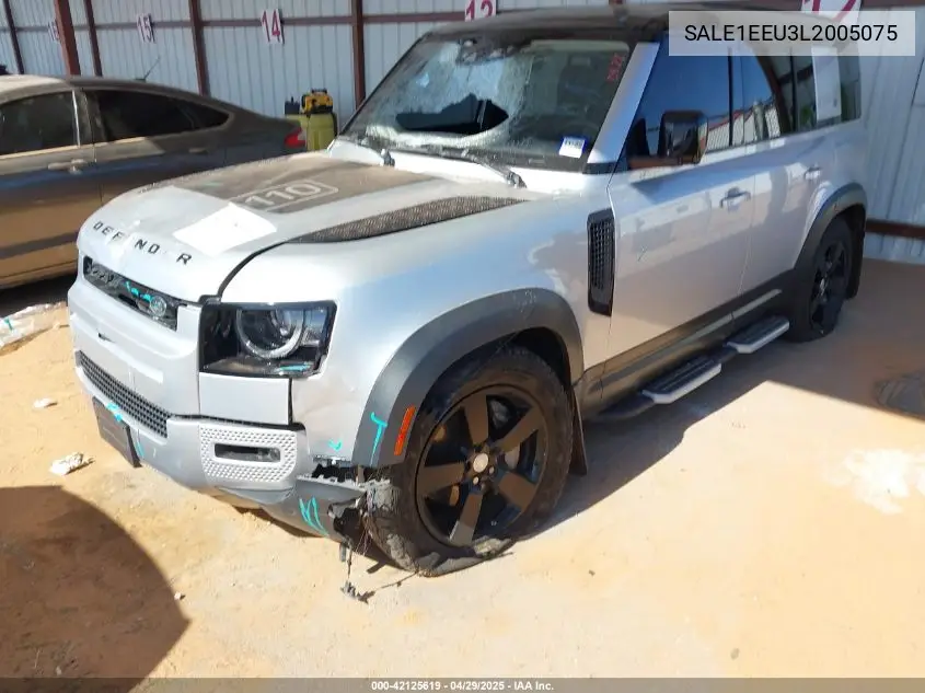 2020 Land Rover Defender 110 First Edition/110 Hse VIN: SALE1EEU3L2005075 Lot: 42125619