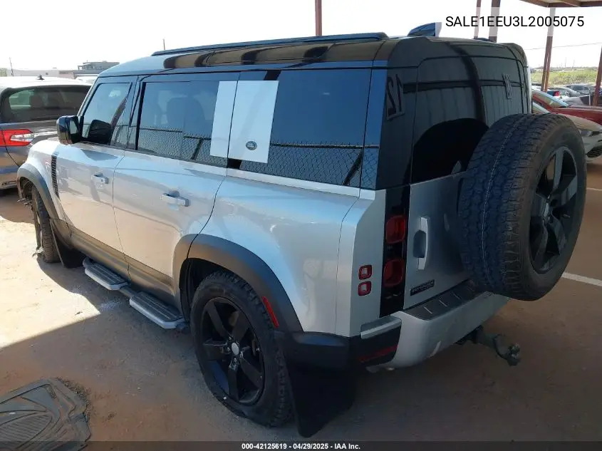2020 Land Rover Defender 110 First Edition/110 Hse VIN: SALE1EEU3L2005075 Lot: 42125619