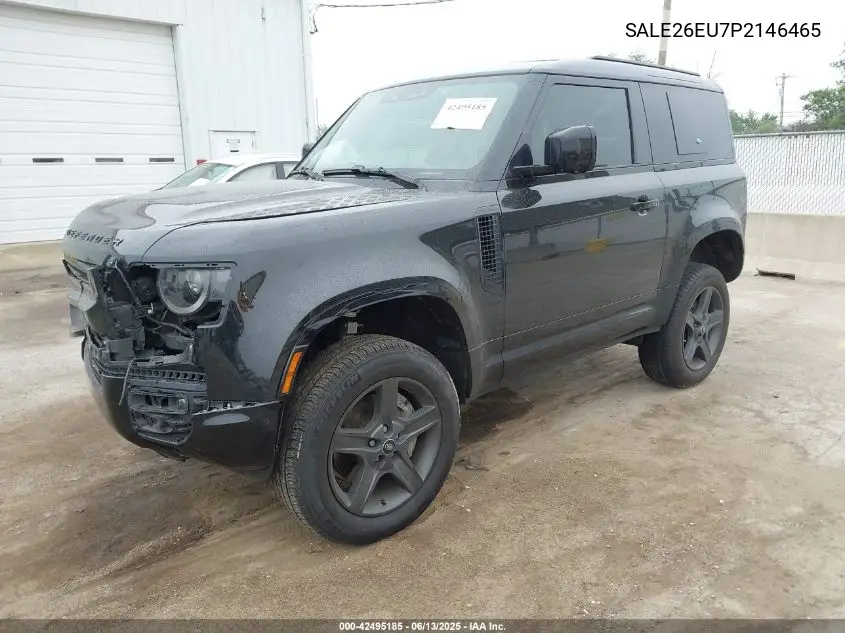 2023 Land Rover Defender 90 X-Dynamic Se VIN: SALE26EU7P2146465 Lot: 42495185