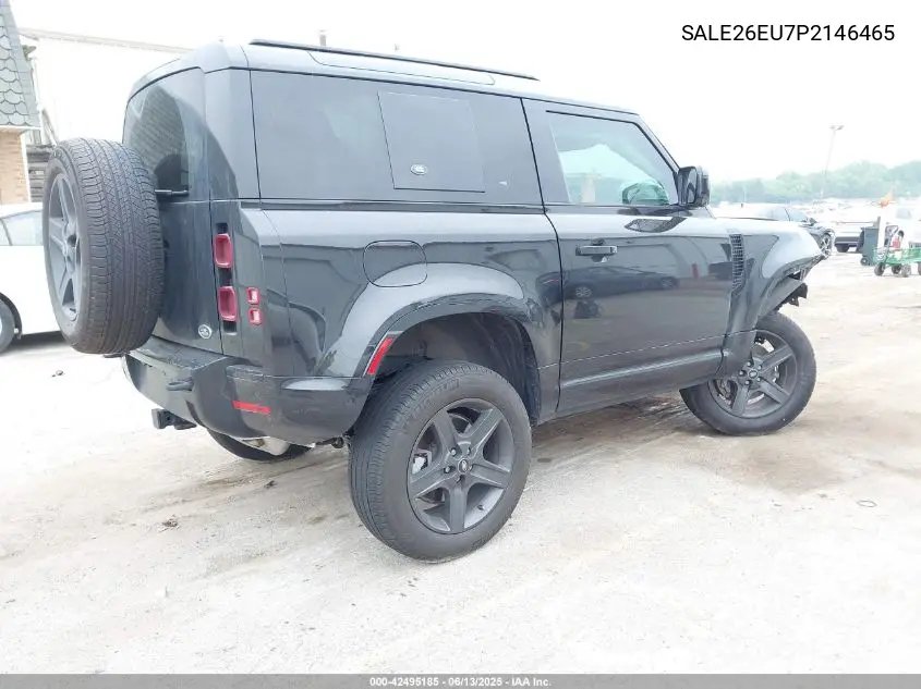 2023 Land Rover Defender 90 X-Dynamic Se VIN: SALE26EU7P2146465 Lot: 42495185