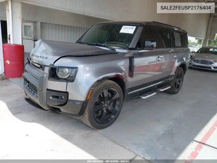 2023 Land Rover Defender 130 X-Dynamic Se VIN: SALE2FEU5P2176404 Lot: 42523850