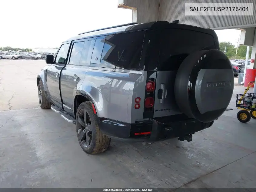 2023 Land Rover Defender 130 X-Dynamic Se VIN: SALE2FEU5P2176404 Lot: 42523850