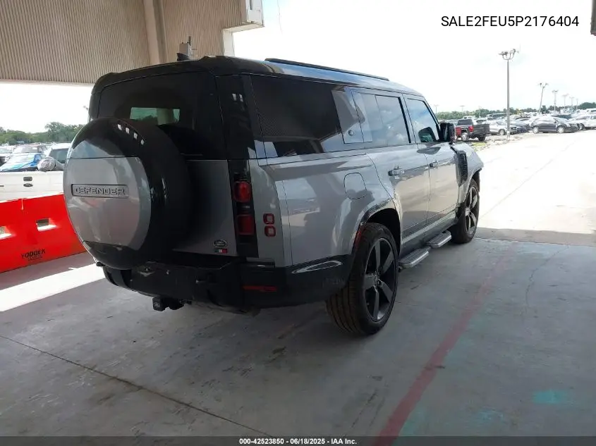 2023 Land Rover Defender 130 X-Dynamic Se VIN: SALE2FEU5P2176404 Lot: 42523850