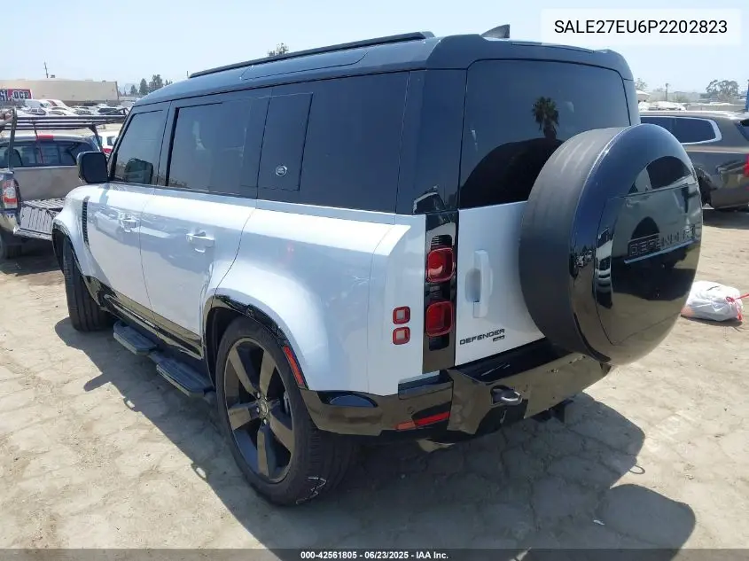 2023 Land Rover Defender 110 X-Dynamic Se VIN: SALE27EU6P2202823 Lot: 42561805