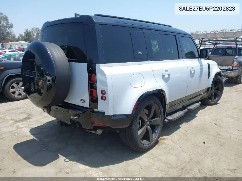 2023 Land Rover Defender 110 X-Dynamic Se VIN: SALE27EU6P2202823 Lot: 42561805