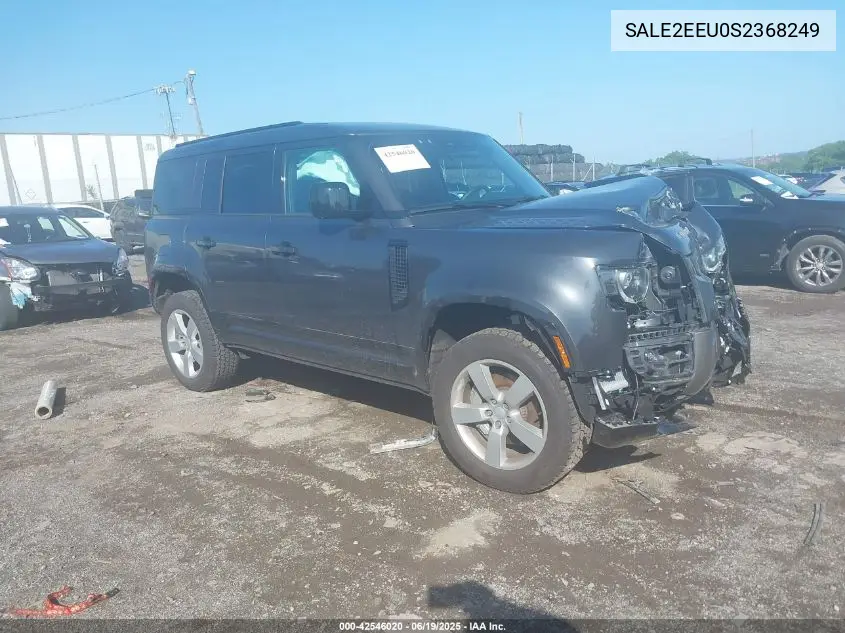 2025 Land Rover Defender 110 P400 X-Dynamic Se VIN: SALE2EEU0S2368249 Lot: 42546020