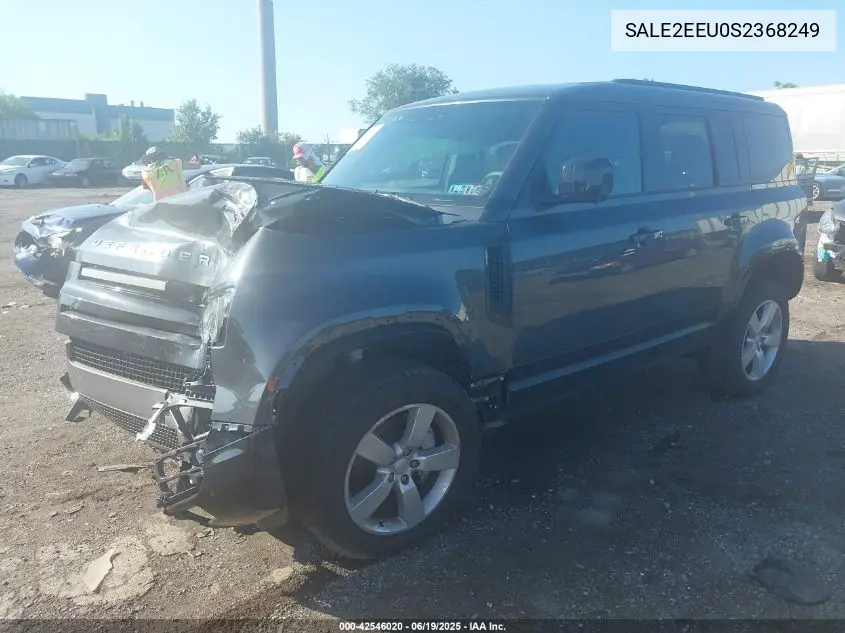 2025 Land Rover Defender 110 P400 X-Dynamic Se VIN: SALE2EEU0S2368249 Lot: 42546020