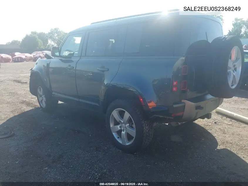 2025 Land Rover Defender 110 P400 X-Dynamic Se VIN: SALE2EEU0S2368249 Lot: 42546020