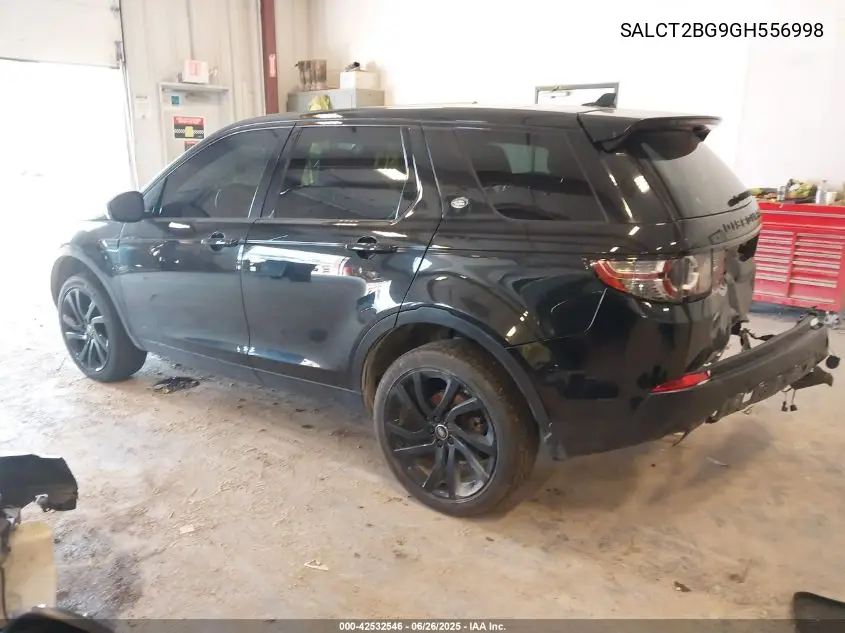 2016 Land Rover Discovery Sport Hse Lux VIN: SALCT2BG9GH556998 Lot: 42532546
