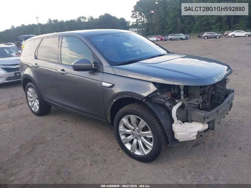 2016 Land Rover Discovery Sport Hse Lux VIN: SALCT2BG1GH592880 Lot: 42569909