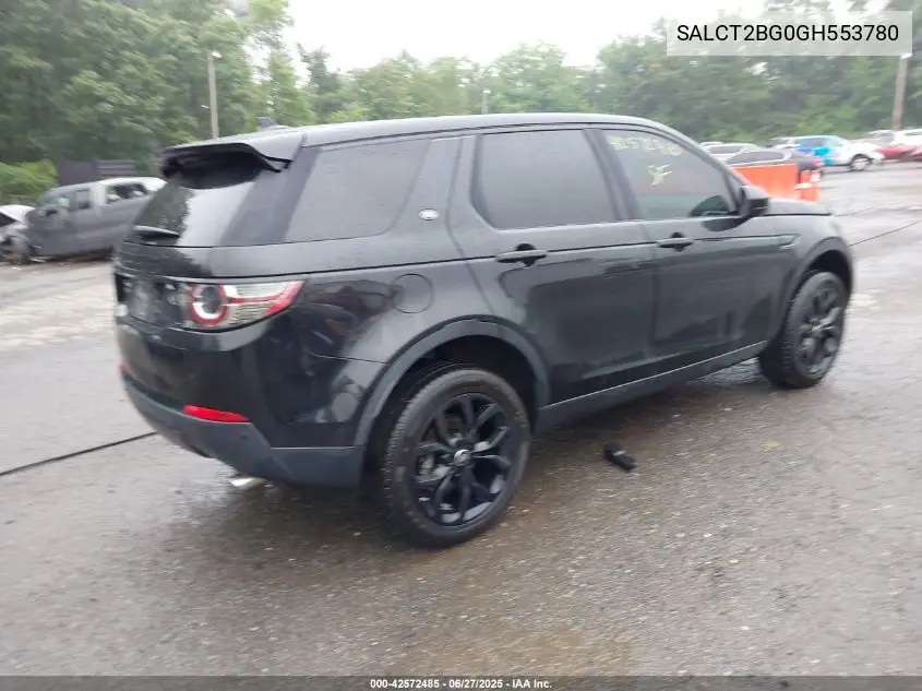 2016 Land Rover Discovery Sport Hse Lux VIN: SALCT2BG0GH553780 Lot: 42572485