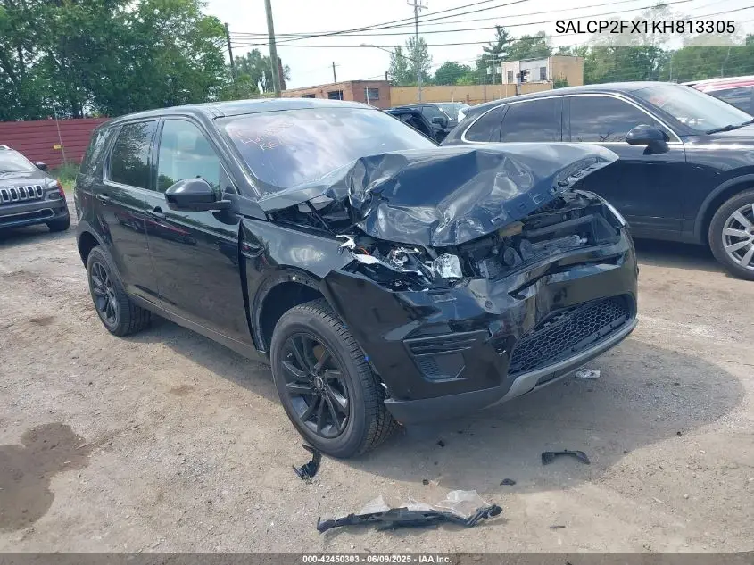 2019 Land Rover Discovery Sport Se VIN: SALCP2FX1KH813305 Lot: 42450303