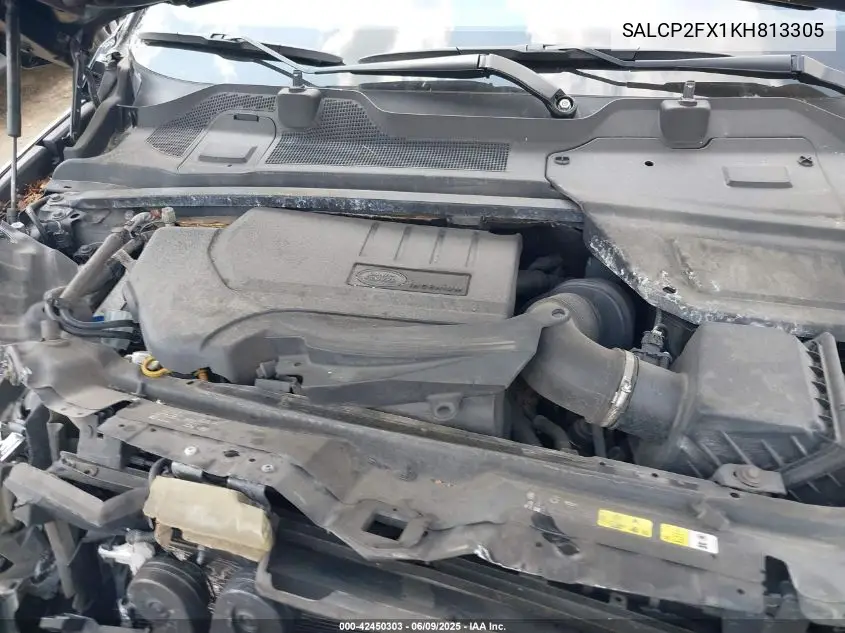 2019 Land Rover Discovery Sport Se VIN: SALCP2FX1KH813305 Lot: 42450303