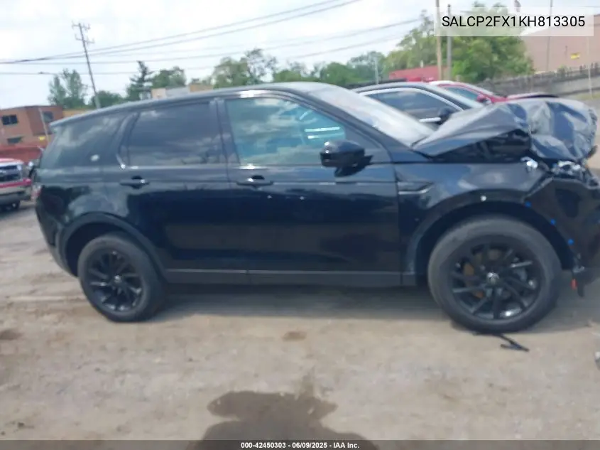 2019 Land Rover Discovery Sport Se VIN: SALCP2FX1KH813305 Lot: 42450303