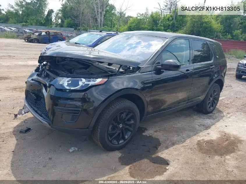 2019 Land Rover Discovery Sport Se VIN: SALCP2FX1KH813305 Lot: 42450303