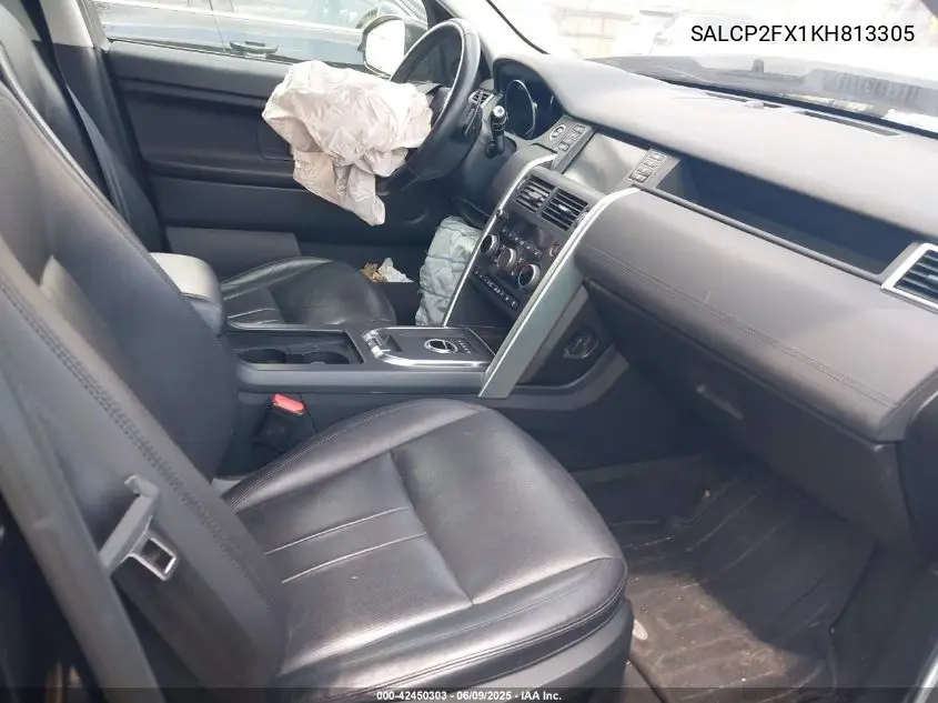 2019 Land Rover Discovery Sport Se VIN: SALCP2FX1KH813305 Lot: 42450303