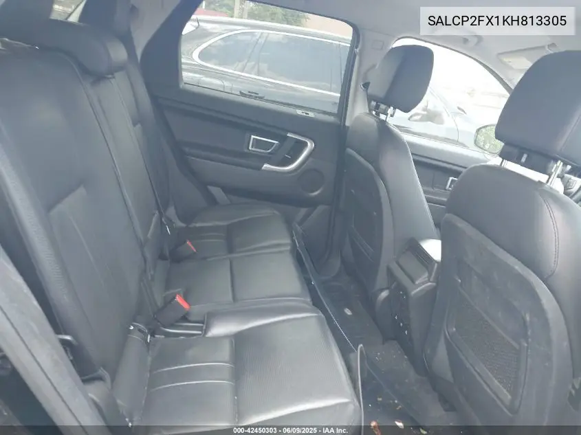 2019 Land Rover Discovery Sport Se VIN: SALCP2FX1KH813305 Lot: 42450303