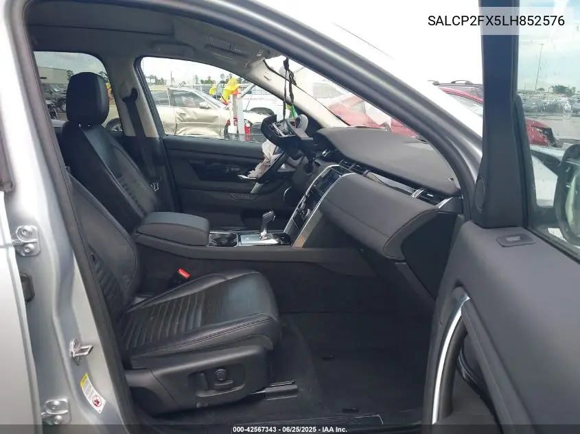 2020 Land Rover Discovery Sport Se VIN: SALCP2FX5LH852576 Lot: 42567343