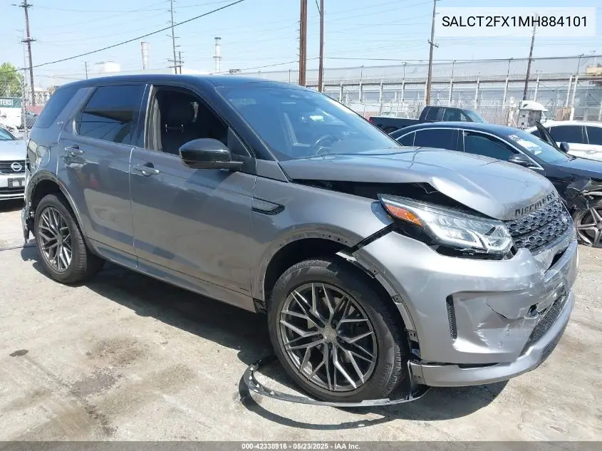 2021 Land Rover Discovery Sport S R-Dynamic VIN: SALCT2FX1MH884101 Lot: 42338916