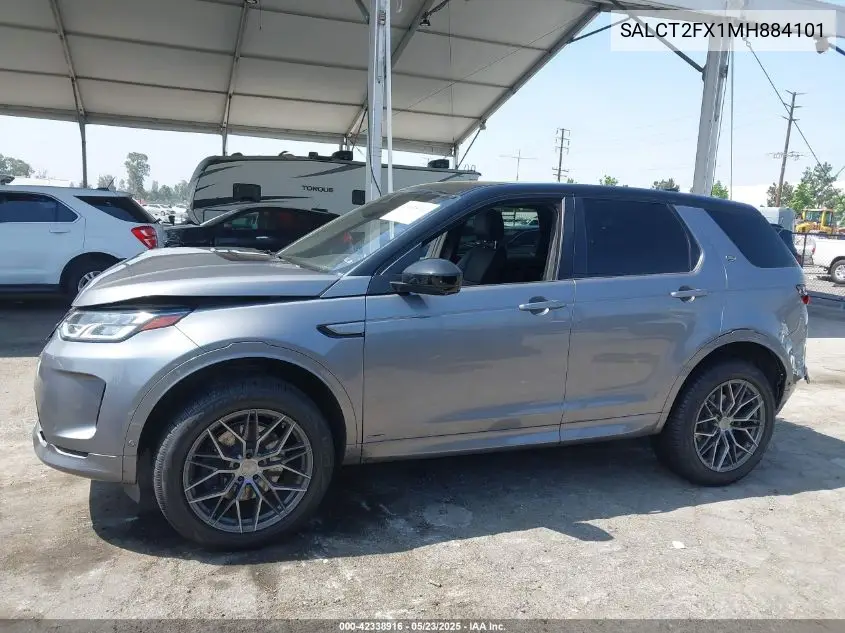 2021 Land Rover Discovery Sport S R-Dynamic VIN: SALCT2FX1MH884101 Lot: 42338916