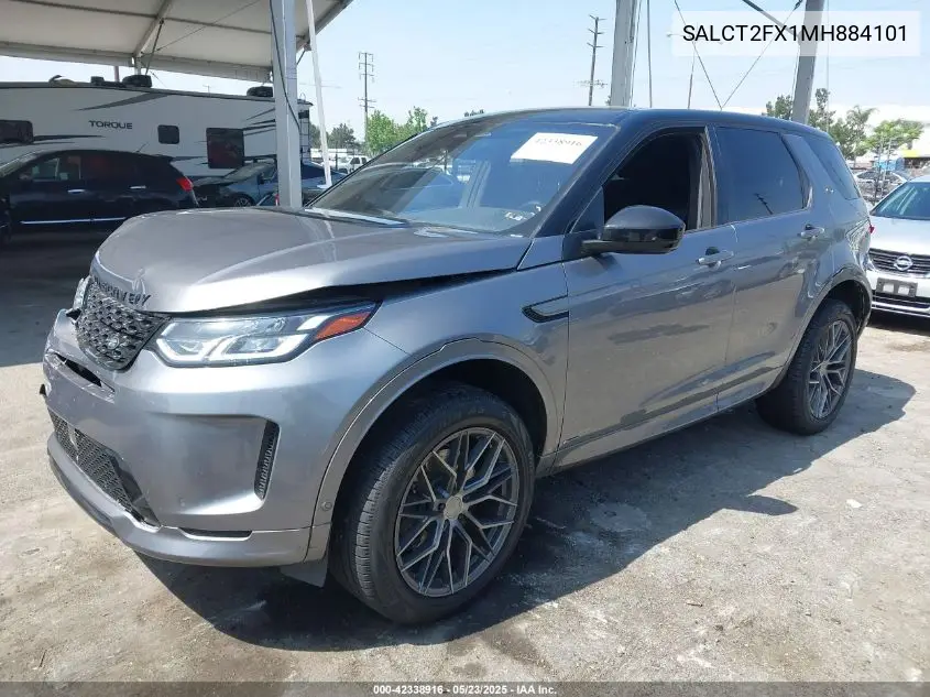 2021 Land Rover Discovery Sport S R-Dynamic VIN: SALCT2FX1MH884101 Lot: 42338916