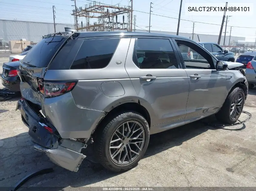 2021 Land Rover Discovery Sport S R-Dynamic VIN: SALCT2FX1MH884101 Lot: 42338916