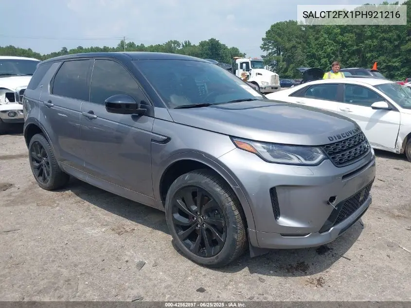 2023 Land Rover Discovery Sport S R-Dynamic VIN: SALCT2FX1PH921216 Lot: 42562897