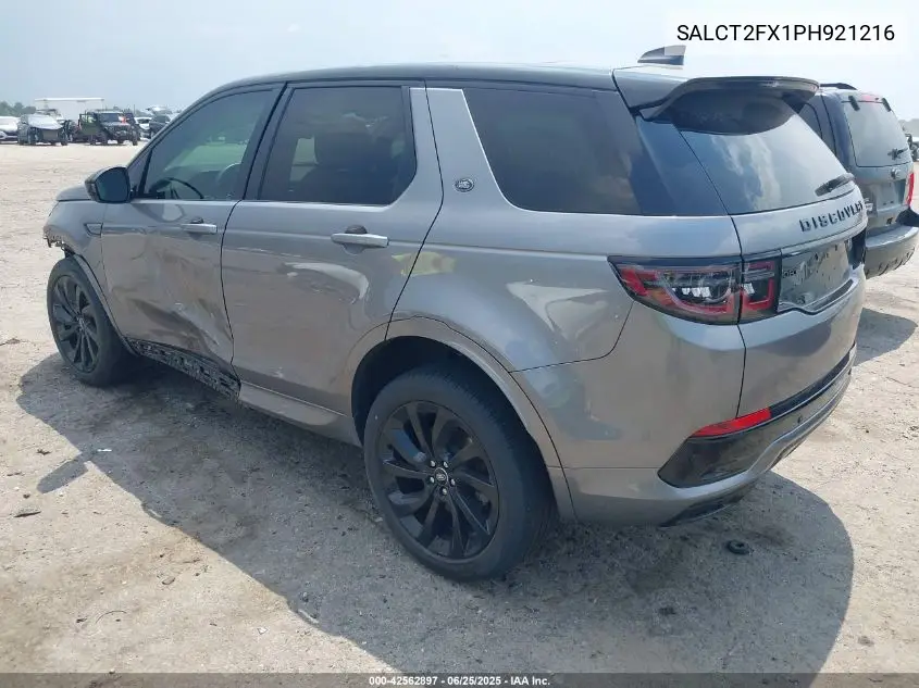 2023 Land Rover Discovery Sport S R-Dynamic VIN: SALCT2FX1PH921216 Lot: 42562897
