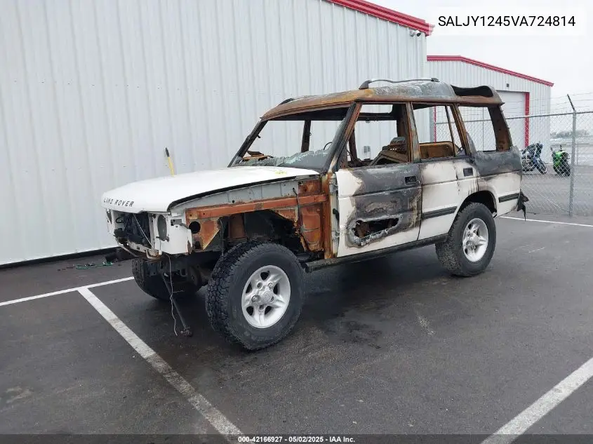 1997 Land Rover Discovery Sd/Se/Se7 VIN: SALJY1245VA724814 Lot: 42166927