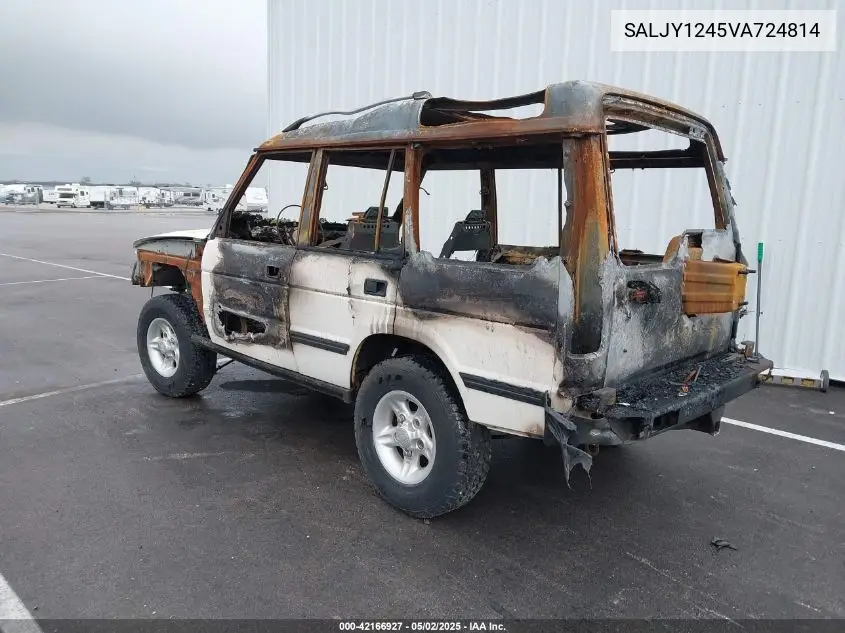 1997 Land Rover Discovery Sd/Se/Se7 VIN: SALJY1245VA724814 Lot: 42166927