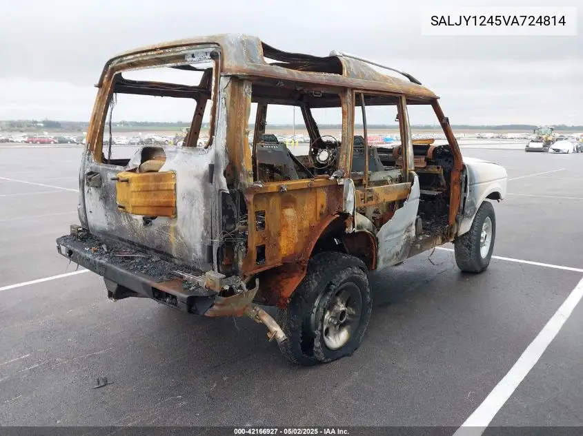 1997 Land Rover Discovery Sd/Se/Se7 VIN: SALJY1245VA724814 Lot: 42166927