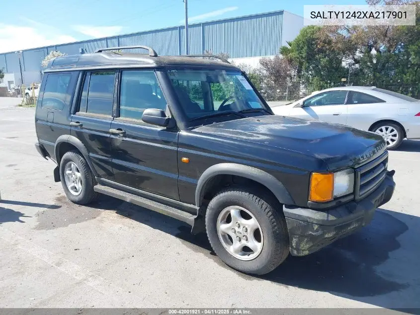 1999 Land Rover Discovery Series Ii VIN: SALTY1242XA217901 Lot: 42001921