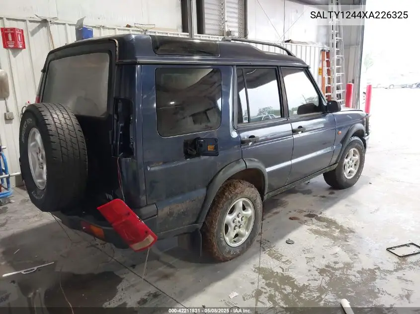1999 Land Rover Discovery Series Ii VIN: SALTY1244XA226325 Lot: 42211831
