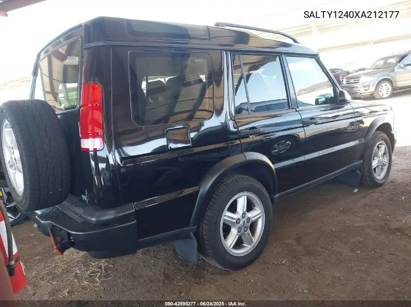 1999 Land Rover Discovery Series Ii VIN: SALTY1240XA212177 Lot: 42595277