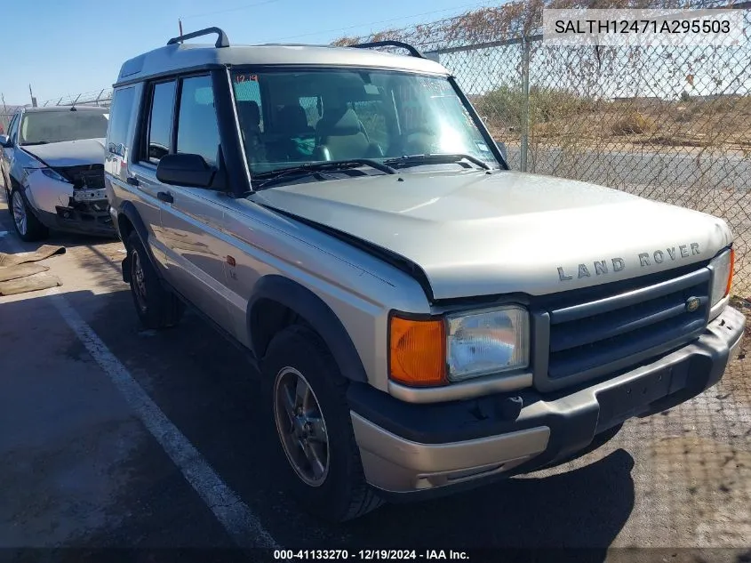 2001 Land Rover Discovery Series Ii VIN: SALTH12471A295503 Lot: 41133270