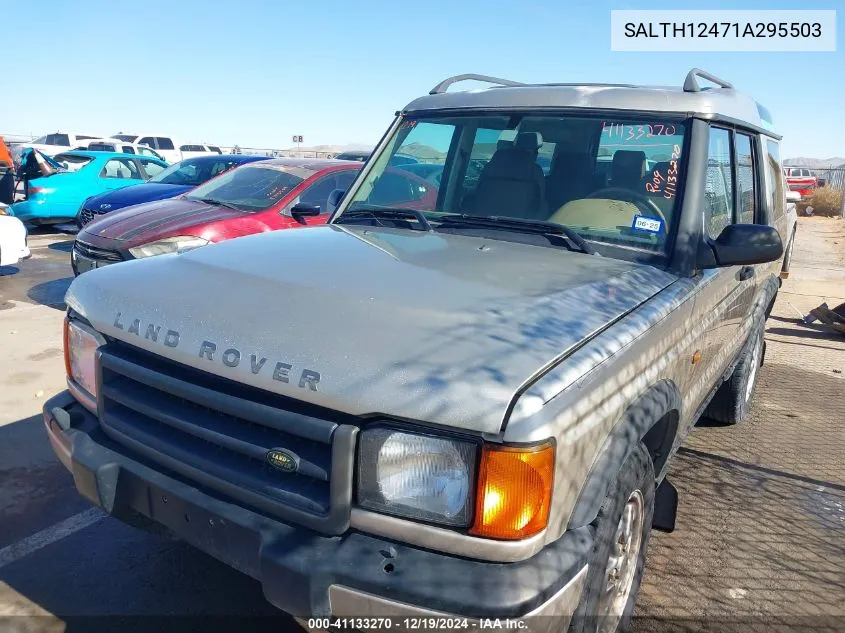 2001 Land Rover Discovery Series Ii VIN: SALTH12471A295503 Lot: 41133270