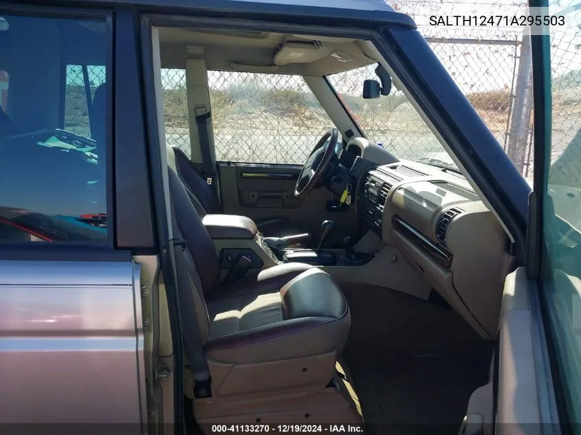 2001 Land Rover Discovery Series Ii VIN: SALTH12471A295503 Lot: 41133270