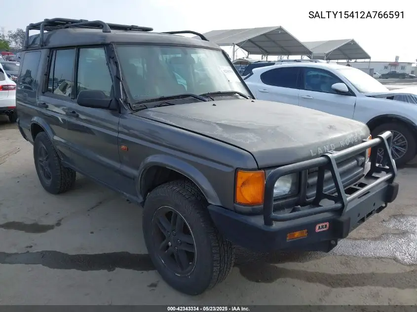 2002 Land Rover Discovery Series Ii Se VIN: SALTY15412A766591 Lot: 42343334