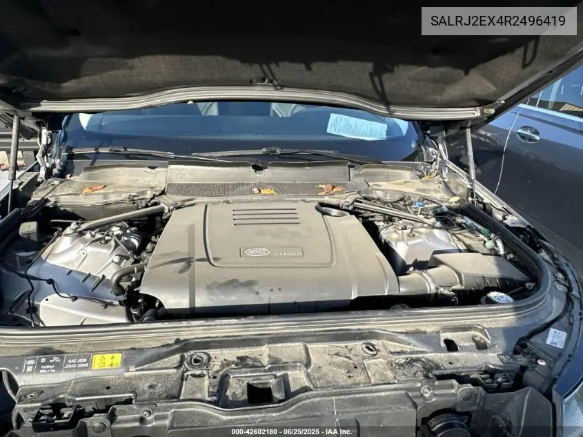 2024 Land Rover Discovery P300 S VIN: SALRJ2EX4R2496419 Lot: 42602180