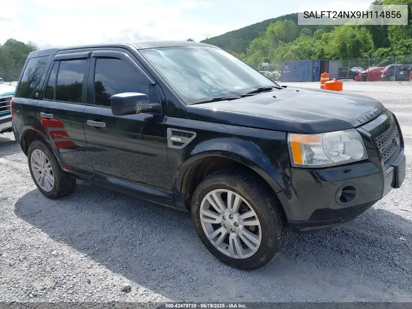 2009 Land Rover Lr2 Hse VIN: SALFT24NX9H114856 Lot: 42479735