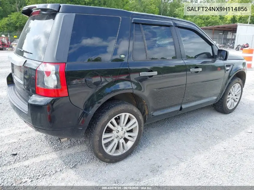 2009 Land Rover Lr2 Hse VIN: SALFT24NX9H114856 Lot: 42479735