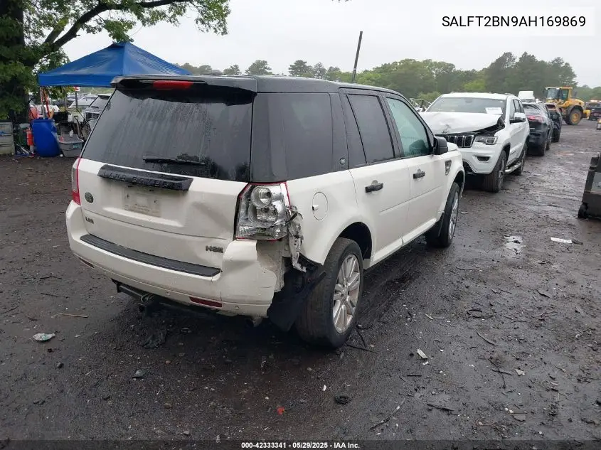 2010 Land Rover Lr2 Hse VIN: SALFT2BN9AH169869 Lot: 42333341