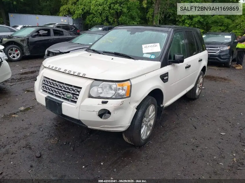 2010 Land Rover Lr2 Hse VIN: SALFT2BN9AH169869 Lot: 42333341
