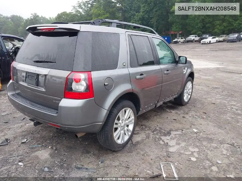 2010 Land Rover Lr2 Hse VIN: SALFT2BNXAH208548 Lot: 42387739