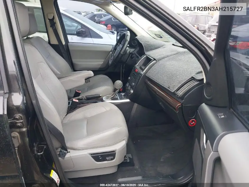 2010 Land Rover Lr2 Hse VIN: SALFR2BN3AH215727 Lot: 42472837