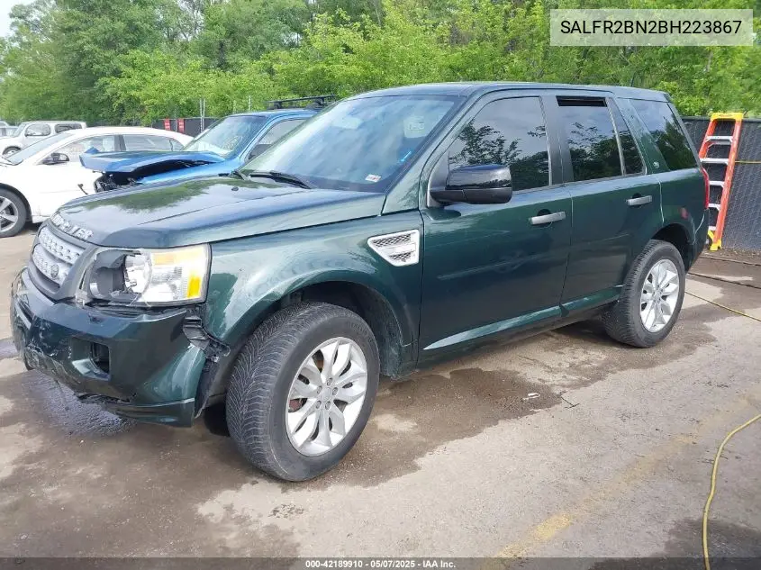 2011 Land Rover Lr2 VIN: SALFR2BN2BH223867 Lot: 42189910